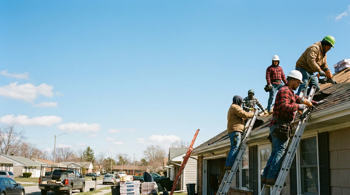 Roofing in Downs, IL near me